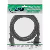Kaltgeräteverlängerung C13/C14 InLine 16631A schwarz 1,5 m