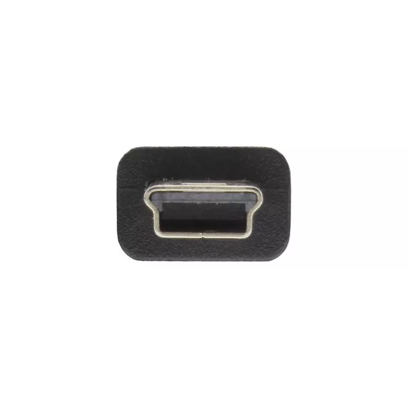 InLine USB 2.0 Mini-Kabel USB Typ A Stecker / Mini B Stecker, 5-polig, schwarz, 5 m