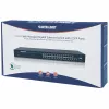 Intellinet 560917 24-Port-Gigabit-Web-Smart-Switch, 2x SFP, Rackmontage