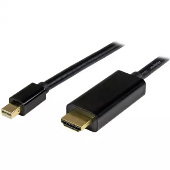 StarTech.com 3ft (1m) Mini DisplayPort auf HDMI Kabel - 4K 30Hz Video - mDP auf HDMI Adapterkabel - Mini DP oder Thunderbolt 1/2 Mac/PC auf HDMI Monitor/Display - mDP auf HDMI Konverterkabel