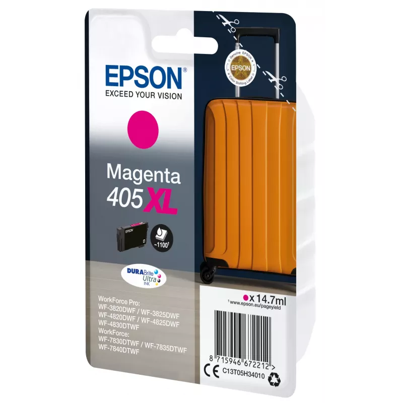 Epson 405XL Tintenpatrone 1 Stück Original High (XL) Yield Magenta