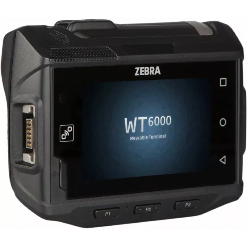 Zebra WT6000 WT60A0-TS2NEWR robuster tragbarer Wearable-Mobilcomputer, 8,1 cm (3,2 Zoll) Touchscreen, Android 7.1, WLAN, Bluetooth, NFC