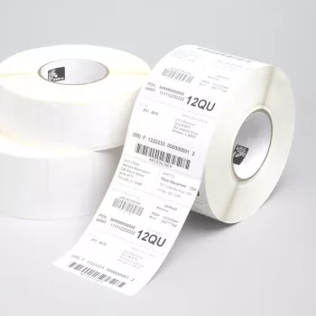 Zebra Z-Perform 1000T White Selbstklebende Etikettenrolle