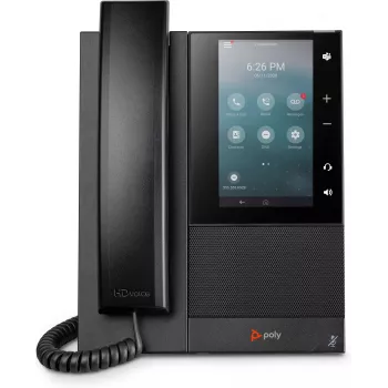 HP Poly CCX 500 Business Media Phone mit Open SIP und PoE-fähig