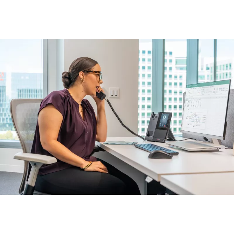 HP Poly CCX 500 Business Media Phone mit Open SIP und PoE-fähig