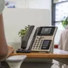 IP-Telefon POLY Edge E400 8 Leitungen Kabelgebundenes Mobilteil Schwarz