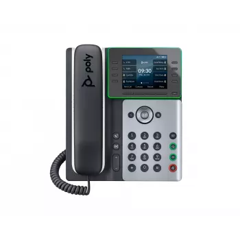 HP Poly Edge E300 IP-Telefon und PoE-fähig, IPS, 320 x 240 Pixel, 4:3, HTTPS, ENERGY STAR, EAC, Federal Communications Commission (FCC), CE