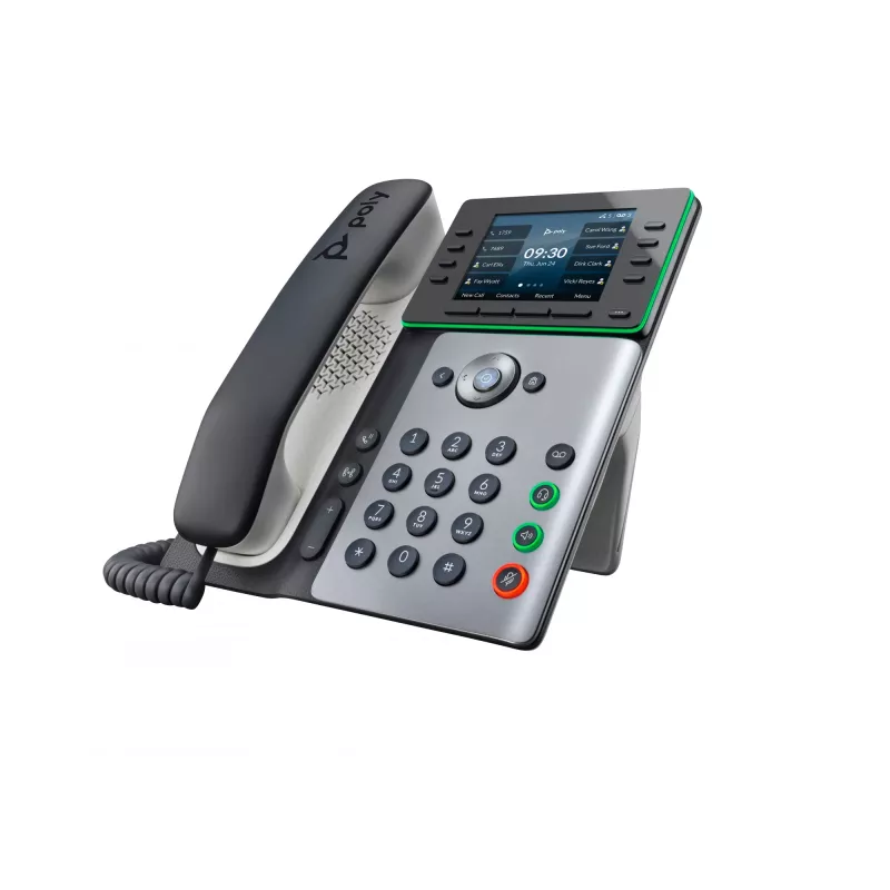 HP Poly Edge E300 IP-Telefon und PoE-fähig, IPS, 320 x 240 Pixel, 4:3, HTTPS, ENERGY STAR, EAC, Federal Communications Commission (FCC), CE