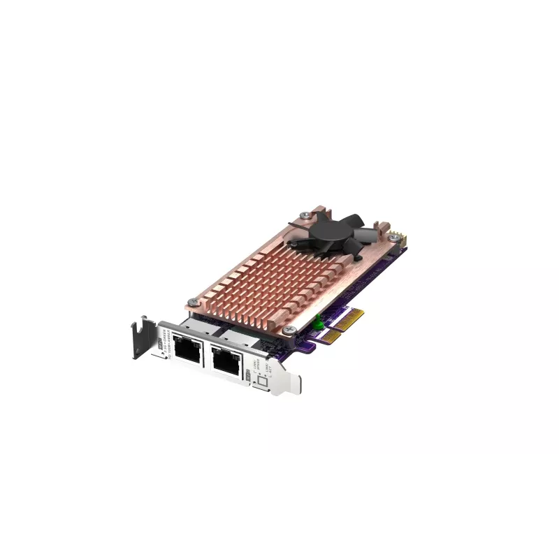 QNAP QM2-2P2G2T PCIe-Erweiterungskarte, M.2 NVMe SSD + 2,5GbE