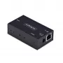 StarTech.com 1-Port Serial zu Ethernet Adapter, 802.3af PoE IP Serieller Geräteserver für entfernte RS232 Geräte, Wand-/DIN-Schienen-montierbar, RJ45 LAN zu DB9 Serieller Konverter, TAA