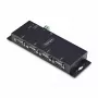 StarTech.com 4-Port Serial zu Ethernet Adapter, IP Serieller Geräteserver für entfernte RS232-Geräte, wand-/hutschienenmontierbar, Metallgehäuse, RJ45 LAN zu DB9 Seriell-Konverter