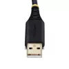 StarTech.com 2m USB-zu-Seriell-Adapterkabel, COM-Erhalt, austauschbare Schrauben/Muttern, USB-A auf DB9 RS232, FTDI IC, ESD-Schutz, Windows/macOS/Linux