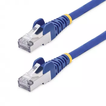 StarTech.com 2 m Blau CAT8 Ethernet-Kabel, rastnasenfreier RJ45, 25G/40G, 2000 MHz, 100 W PoE++, S/FTP, 26AWG reines blankes Kupfer, LSZH, geschirmtes Netzwerk-Patchkabel mit Zugentlastungen, einzeln getestet