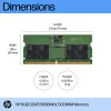 HP 8GB DDR5 5600 SODIMM Speicher, 8 GB, 1 x 8 GB, DDR5, 262-polig SO-DIMM