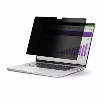 StarTech.com 17 Zoll 16:10 Flip-Up Blickschutzfilter mit Touch, Blendschutzfilter gegen blaues Licht, Laptop-Monitor-Bildschirmschutzfolie, +/- 30° Blickwinkel