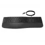 HP 485 Comfort Kabelgebundene Tastatur Full-Size USB Membrane mit Handballenauflage