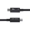 StarTech.com 1,5ft (50cm) Thunderbolt 5 Kabel, 80Gbit/s/Bis zu 120Gbit/s, 240W PD, 8K 60Hz, Zertifiziertes Thunderbolt Kabel - Kompatibel mit Thunderbolt 4/USB4/USB-C