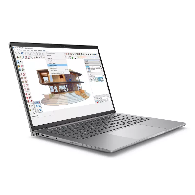 HP ZBook 8 G1i 14 A3ZU8ET Mobile Workstation, Intel Core Ultra 7 255H, 14 Zoll 2.5K (2560x1600) IPS 400 Nits, 32 GB RAM, 1 TB SSD, NVIDIA RTX 500 Ada, Wi-Fi 7, Windows 11 Pro, deutsche Tastatur