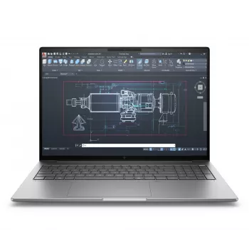 HP ZBook 8 G1i A3ZU1ET Laptop, Intel Core Ultra 7 265H, 16 Zoll, 64GB DDR5, 2TB SSD, NVIDIA RTX 500 Ada 4GB, Windows 11 Pro