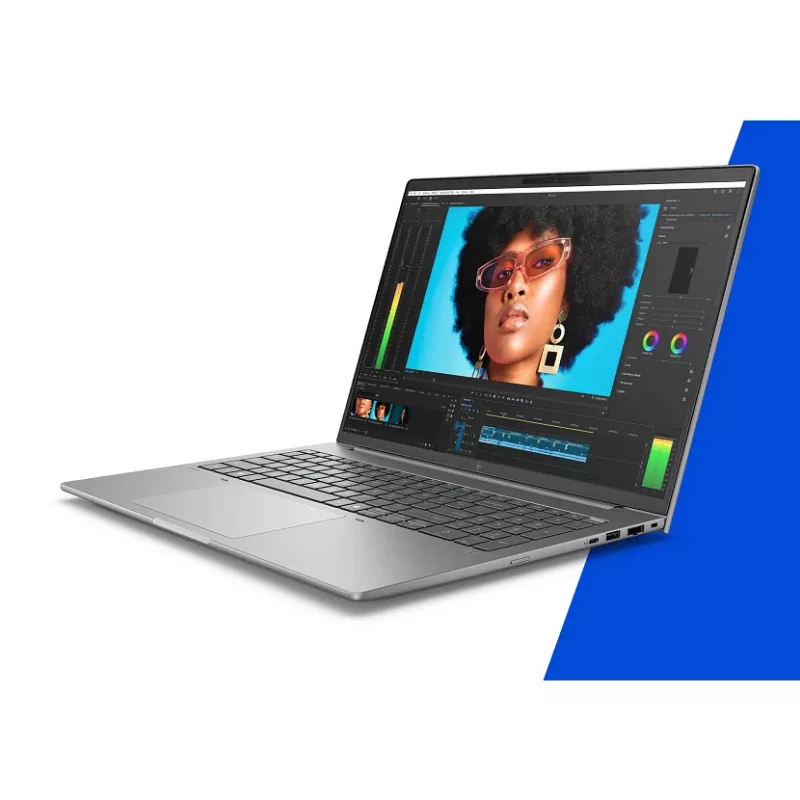 HP ZBook 8 G1i 16 A3ZU1ET Mobile Workstation, Intel Core Ultra 7 265H vPro, 16 Zoll WQUXGA (3840x2400) IPS 500 Nits, 64 GB RAM, 2 TB SSD, NVIDIA RTX 500 Ada, Wi-Fi 7, Windows 11 Pro, Grau