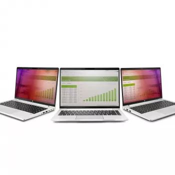StarTech.com 39,6 cm (15,6 inch) 16:9 Gold Laptop-Blickschutzfolie, umkehrbare Folie mit verbessertem Sichtschutz, Computer-Sicherheitsfilter, abnehmbarer Bildschirmschutz, +/- 30°