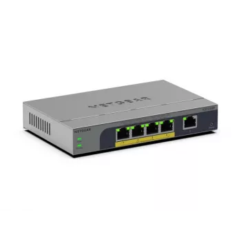 NETGEAR GS105EP Unmanaged Gigabit Ethernet (10/100/1000) Power over Ethernet (PoE) Grau