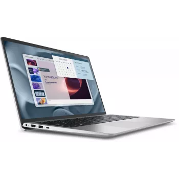 Dell Pro 15 Essential PV15250 Laptop, Intel Core i7-1355U, 15,6 Zoll Full HD 1920 x 1080 IPS 120 Hz, 16 GB DDR5, 512 GB SSD NVMe, Intel Iris Xe Graphics, Wi-Fi 6, Windows 11 Pro, Silber