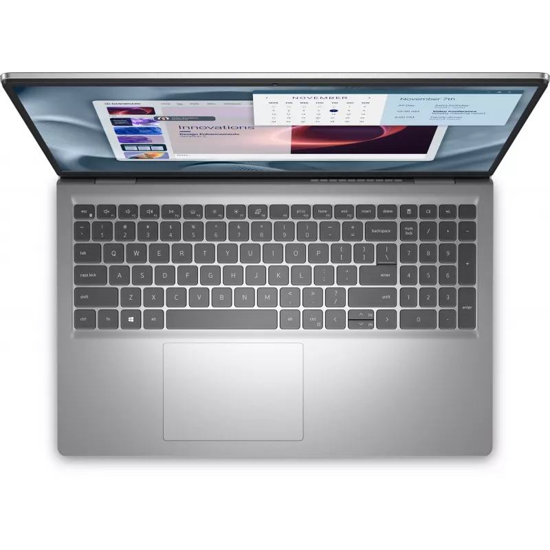 Dell Pro 15 Essential PV15250 Laptop, Intel Core i7-1355U, 15,6 Zoll Full HD 1920 x 1080 IPS 120 Hz, 16 GB DDR5, 512 GB SSD NVMe, Intel Iris Xe Graphics, Wi-Fi 6, Windows 11 Pro, Silber