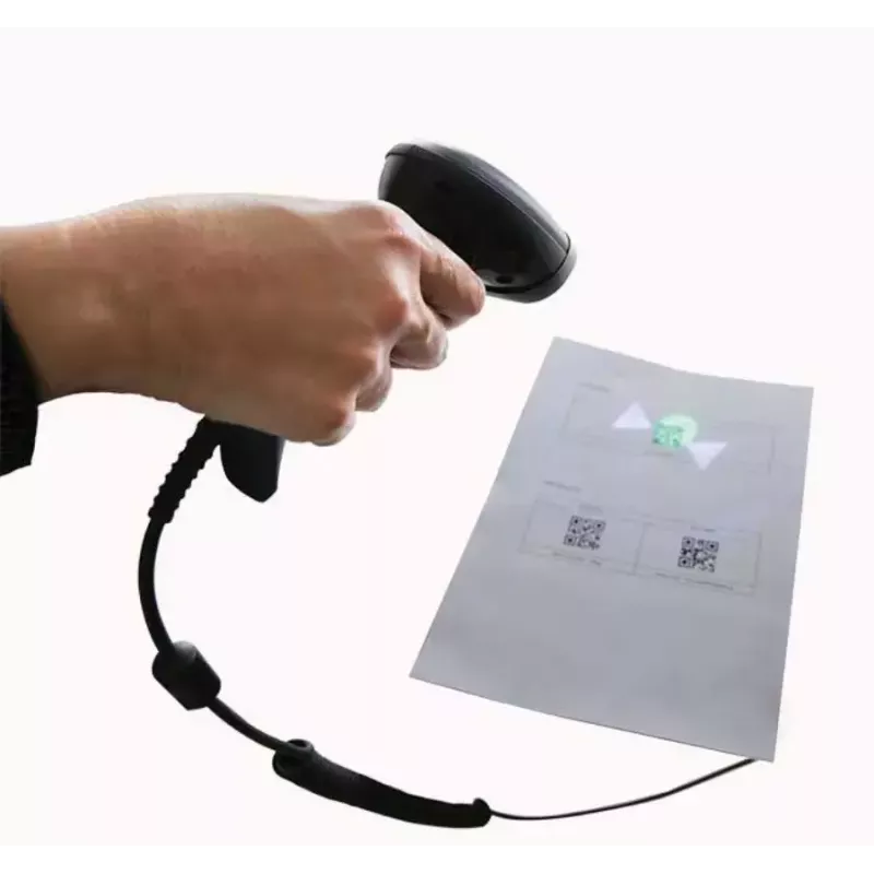 Datalogic QuickScan QD2590 2D Barcode-Scanner, Kit, USB, Schwarz