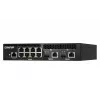 QNAP QSW-M2108R-2C Managed-L2-Switch, 8 x 2,5GbE + 2 x 10GbE SFP+/RJ-45-Kombiports, halbe Breite, rackmontierbar