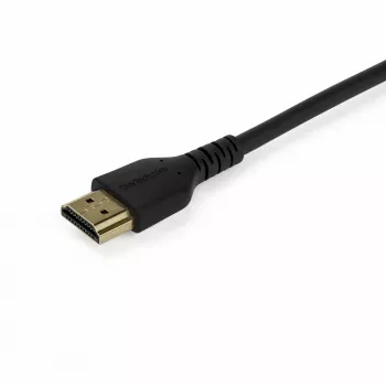 StarTech.com 1,5m schlank HDMI 2.0 Kabel, flexibles Premium-zertifiziertes HDMI-Kabel mit Ethernet, UHD 4K 60Hz HDR10, robustes Aramidfaser-Design mit TPE-Mantel