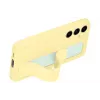 Cover Samsung Galaxy S24 FE Monochromatic Gelb mit Tischständer