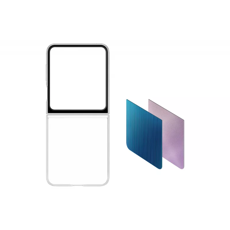 Samsung EF-ZF731CTEGWW FlipSuit Case Schutzhülle für Galaxy Z Flip5, Transparent