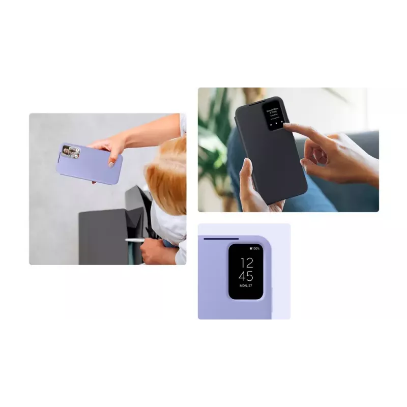 Samsung EF-ZA546 Handyhülle 16,3 cm (6,4 Zoll) Wallet-Hülle Schwarz