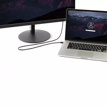 StarTech.com 1,8 m Mini DisplayPort auf DisplayPort 1.2 Kabel – 4K x 2K UHD Mini DisplayPort auf DisplayPort Adapterkabel – Mini DP auf DP Kabel für Monitor – mDP auf DP Konverterkabel