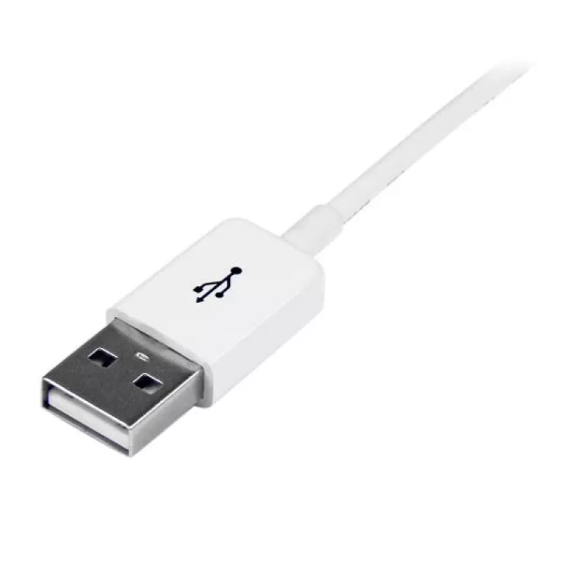 StarTech.com USBEXTPAA1MW USB-2.0-Verlängerungskabel, USB-A auf USB-A, Stecker/Buchse, 1 m, Weiß