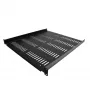 StarTech.com 1U Server-Rack-Regal – universell belüftete Rackmount-Kragarmablage für 19-Zoll-Netzwerkgeräterack & -schrank – robustes Design – Tragfähigkeit 25 kg – 50,8 cm tiefe Ablage, Schwarz