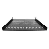 StarTech.com SHELF-1U-20-FIXED-V 1U belüfteter Server-Rack-Fachboden, 19", freitragend, Frontmontage, 25 kg Belastbarkeit, 20" (50 cm) tief, Schwarz