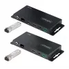 StarTech.com ST121HD20FXA2 4K 60Hz HDMI-über-Glasfaser-Extender-Kit, bis 1 km (Singlemode) / 300 m (Multimode), LC, HDR, HDCP, Audio/RS232/IR, Sender und Empfänger