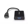 StarTech.com HDMI-zu-VGA-Videoadapter-Konverter mit Audio für Desktop-PC / Laptop / Ultrabook – 1920x1080