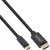 USB-Anzeigekabel InLine 64111 USB-C Stecker auf HDMI Stecker 1 m