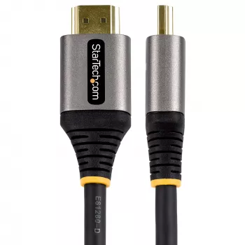 StarTech.com 50 cm HDMI 2.1 Kabel 8K – Zertifiziertes Ultra High Speed HDMI Kabel 48 Gbit/s – 8K 60 Hz/4K 120 Hz HDR10+ eARC – Ultra HD 8K HDMI Kabel – Monitor/TV/Display – Flexibler TPE-Mantel