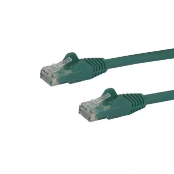 StarTech.com 1m CAT6 Ethernet-Kabel – Grün CAT 6 Gigabit Ethernet-Leitung – 250 MHz 100 W PoE RJ45 UTP Netzwerk-/Patchkabel, rastnasenschutz mit Zugentlastung, einzeln geprüft