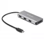 StarTech.com HB31C3ASDMB 3-Port-USB-C-Hub mit SD-Kartenleser, 3x USB-A, 10 Gbit/s, USB 3.1, busbetrieben, 25 cm Kabel, Thunderbolt-3-kompatibel