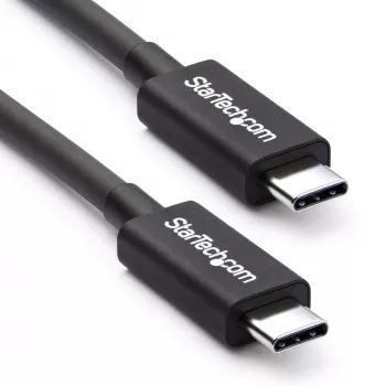 StarTech.com 2m Thunderbolt 3 (20Gbit/s) USB-C-Kabel – kompatibel mit Thunderbolt, USB und DisplayPort
