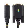 StarTech.com 3 m USB-auf-Seriell-Adapterkabel, COM-Erhalt, austauschbare Schrauben/Muttern, USB-A auf DB9 RS232, FTDI IC, ESD-Schutz, Windows/macOS/Linux