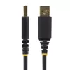 StarTech.com 1m USB zu Nullmodem Serielladapterkabel, austauschbare DB9-Schrauben/Muttern, COM Retention, USB-A zu RS232, FTDI, Level-4 ESD-Schutz, Windows/macOS/ChromeOS/Linux – robuste TPE-Konstruktion