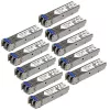 StarTech.com J4859C10PKST HPE-J4859C-kompatibles SFP-Transceiver-Modul, 1000BASE-LX, Gigabit Ethernet, SM/MM LC, 10 km / 550 m, 1310 nm, DDM, 10er-Pack