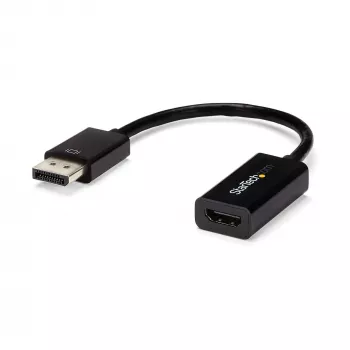 StarTech.com DisplayPort-auf-HDMI-Adapter – 4K 30 Hz aktiver DisplayPort-auf-HDMI-Videokonverter – DP-auf-HDMI-Monitor/TV/Display-Kabeladapter-Dongle – Ultra HD DP 1.2 auf HDMI 1.4 Adapter