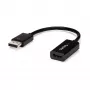 StarTech.com DP2HD4KS aktiver DisplayPort-1.2-auf-HDMI-Adapter, 4K 30 Hz, Video und Audio, 0,15 m